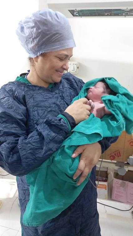 Newborn baby at Vinsfertility fertility centre