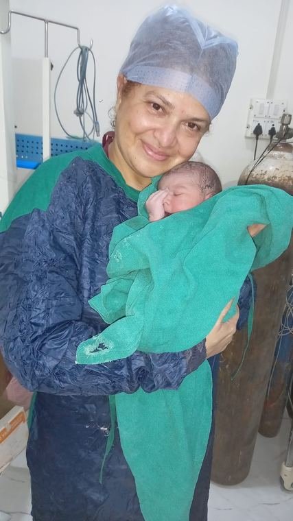 Baby delivered with Vinsfertility