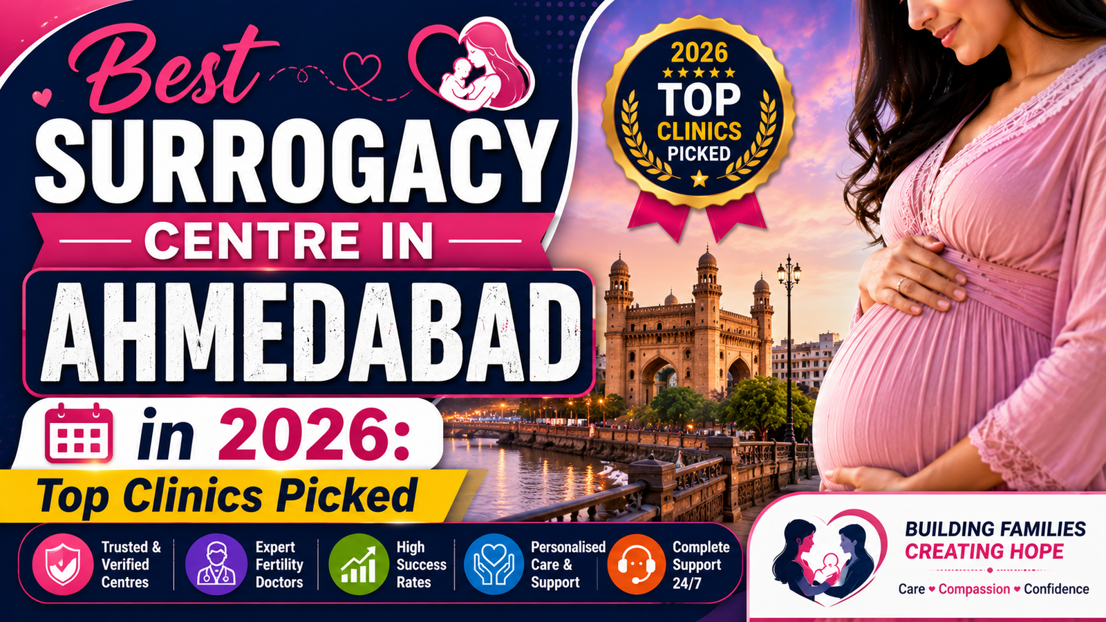 Best Surrogacy Centre in Ahmedabad in 2026: Top Clinics Picked