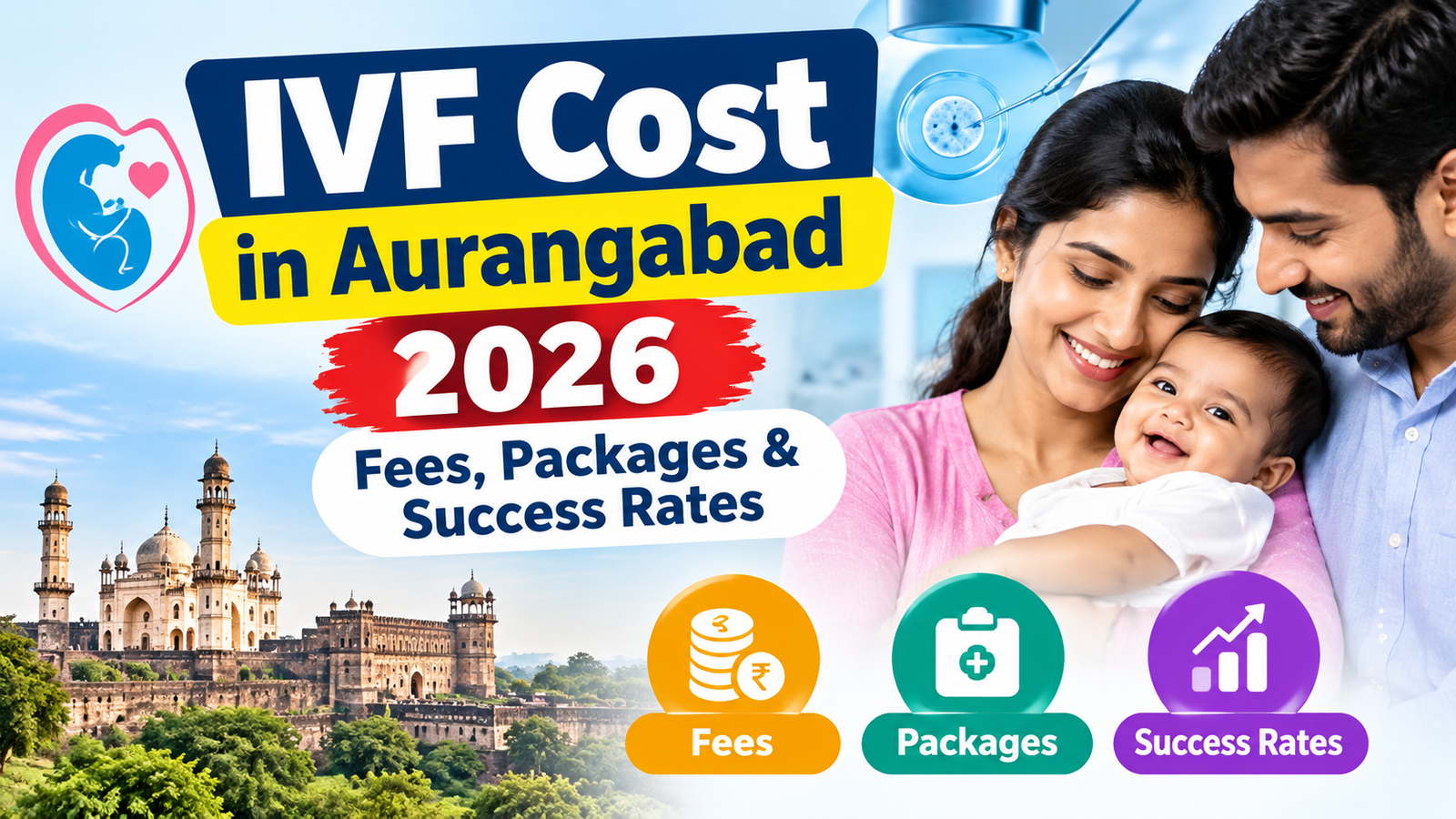 IVF Cost in Aurangabad 2026: Fees, Packages & Success Rates