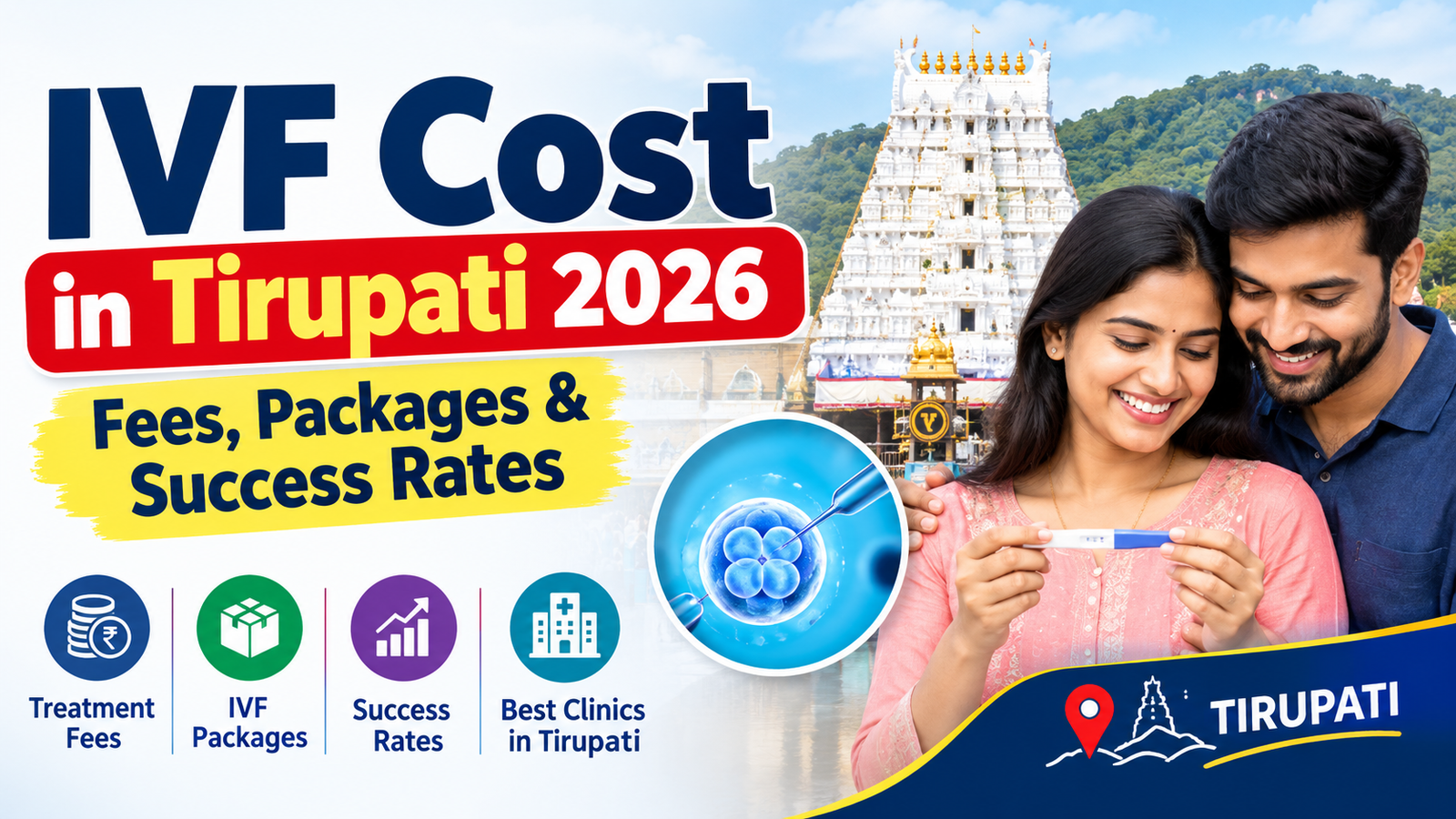 IVF Cost in Tirupati 2026: Fees, Packages & Success Rates