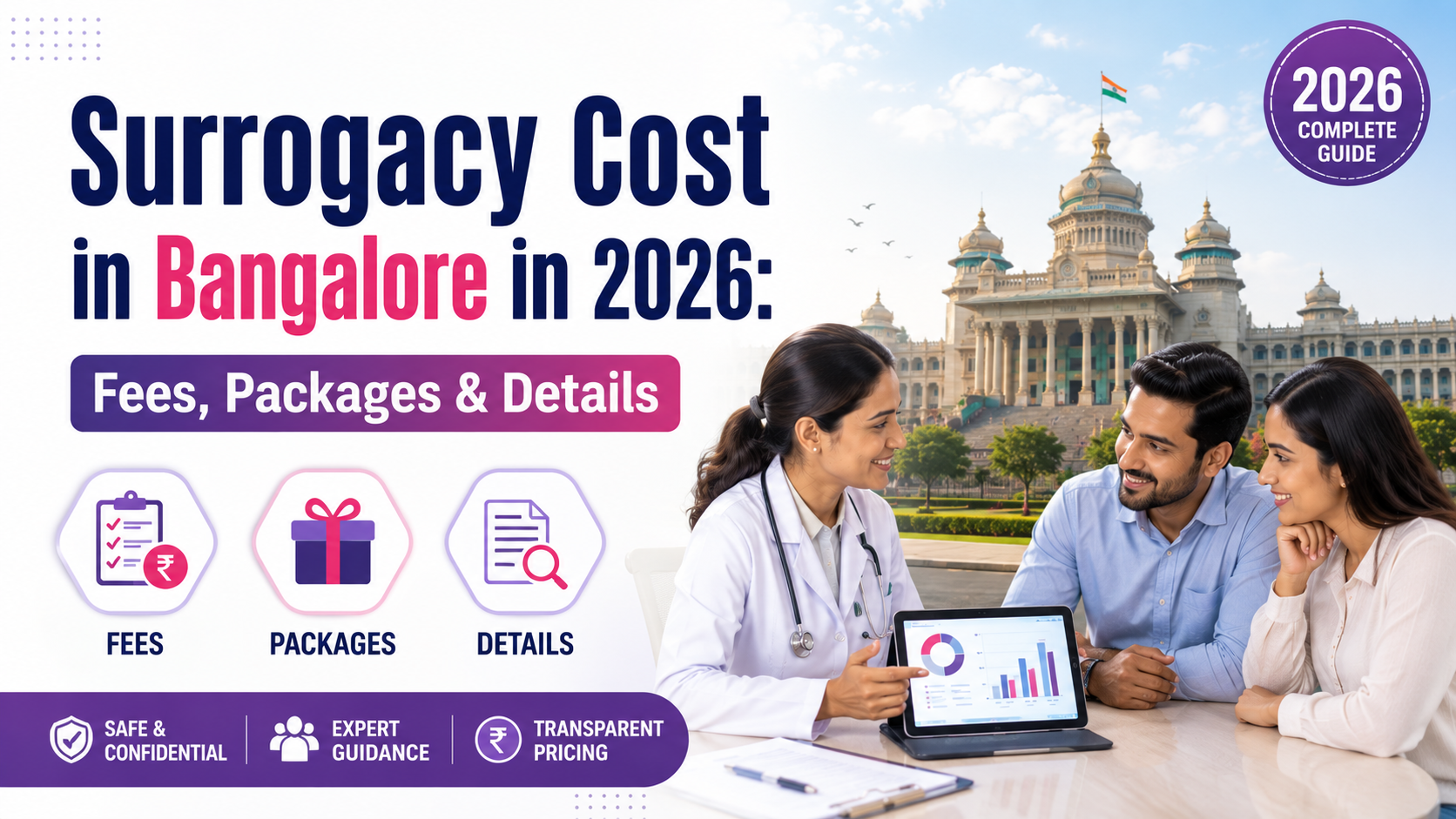 Surrogacy Cost in Bangalore in 2026: Fees, Packages & Details