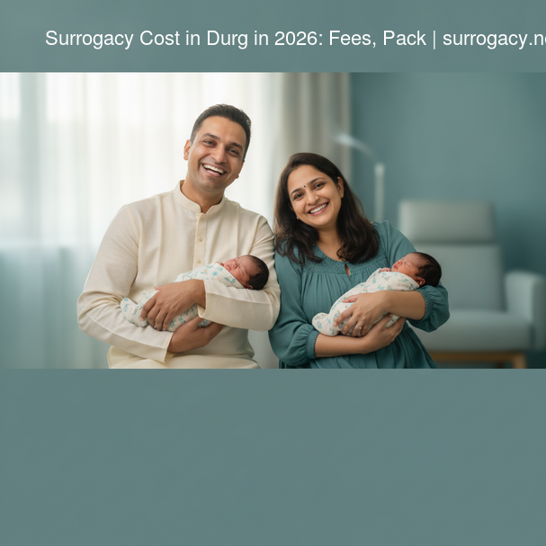 Surrogacy Cost in Durg in 2026: Fees, Packages & Estimates