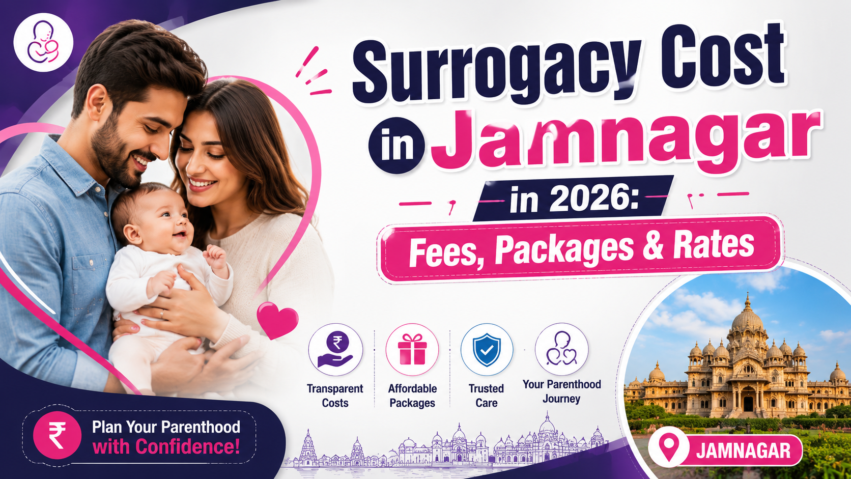 Surrogacy Cost in Jamnagar in 2026: Fees, Packages & Rates