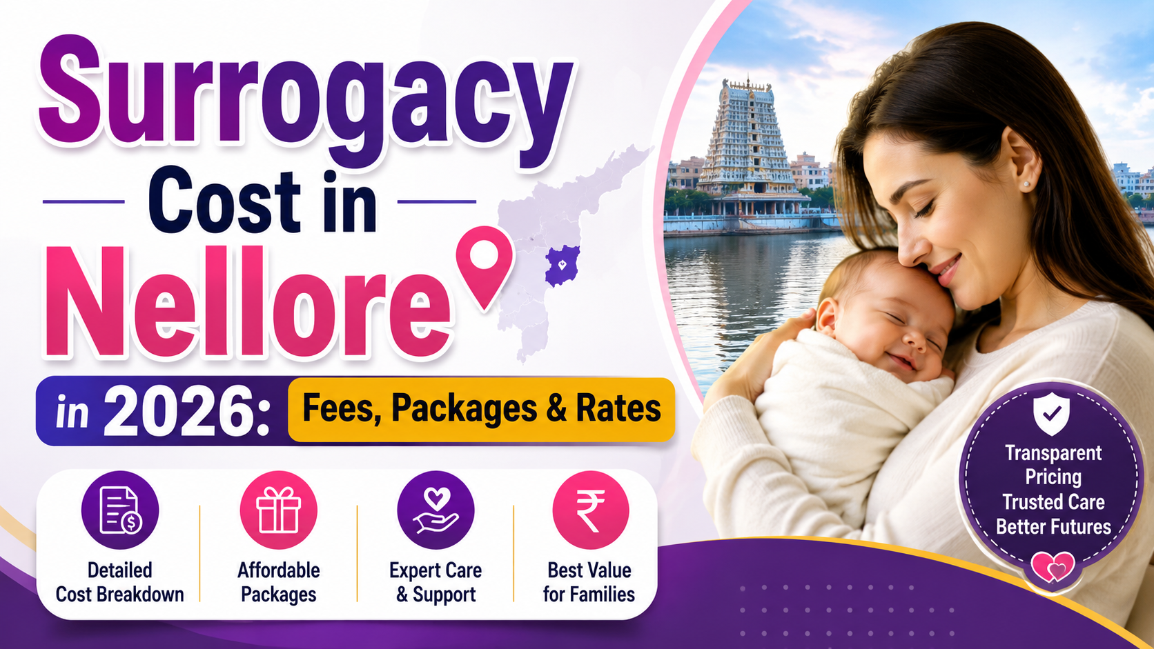 Surrogacy Cost in Nellore in 2026: Fees, Packages & Rates