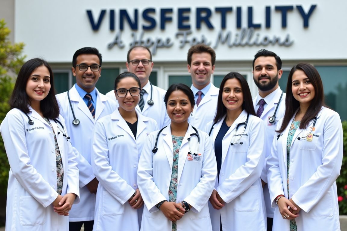 The Vinsfertility team of fertility specialists and support staff